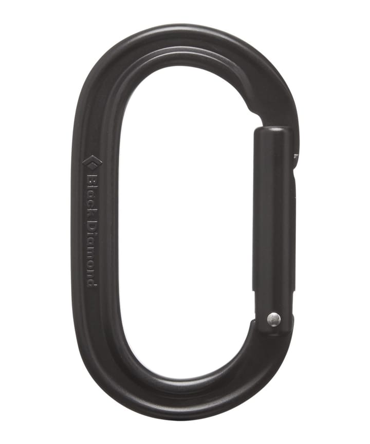 Black Diamond Oval Carabiner Black Black Diamond