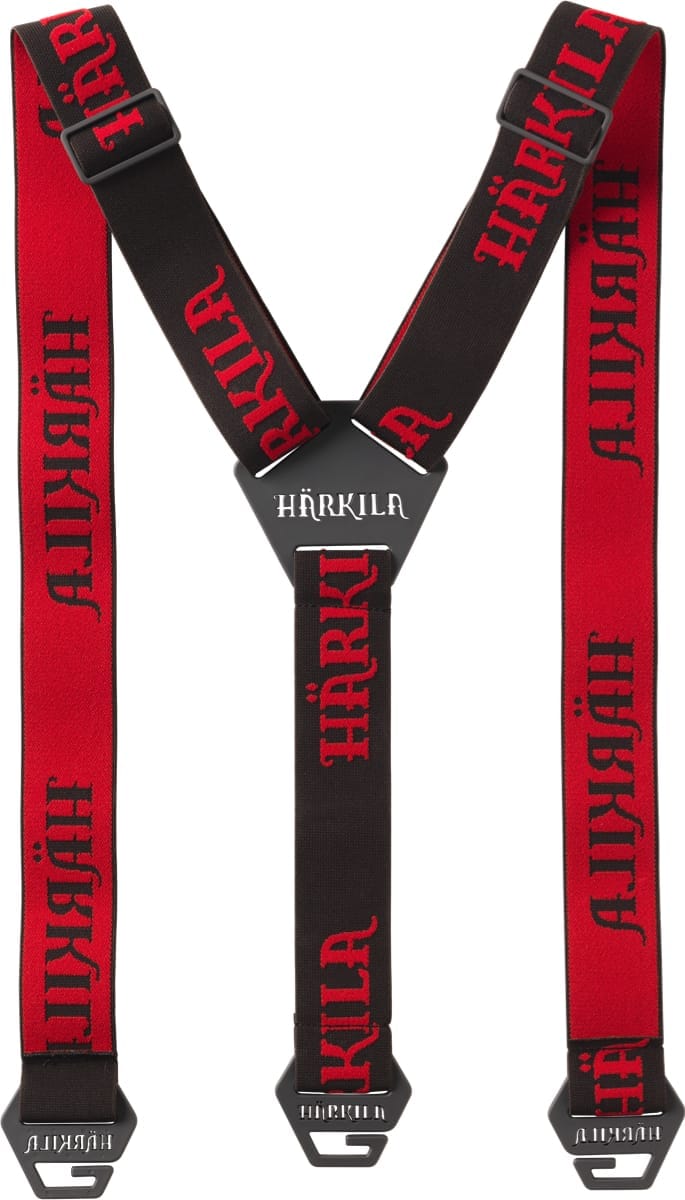 Härkila Tech Suspenders Shadow brown/Red Härkila