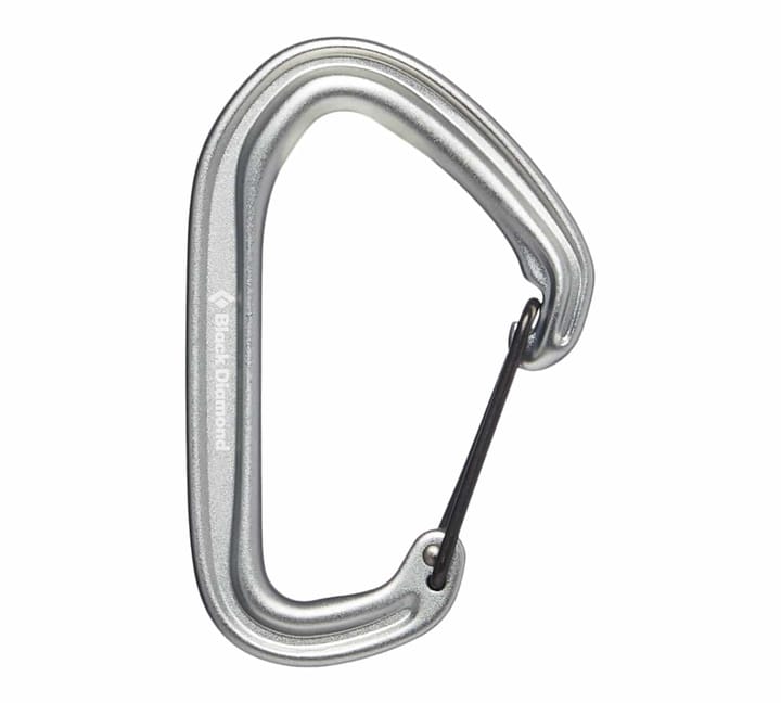 Black Diamond Hotwire Carabiner Light Gray Black Diamond