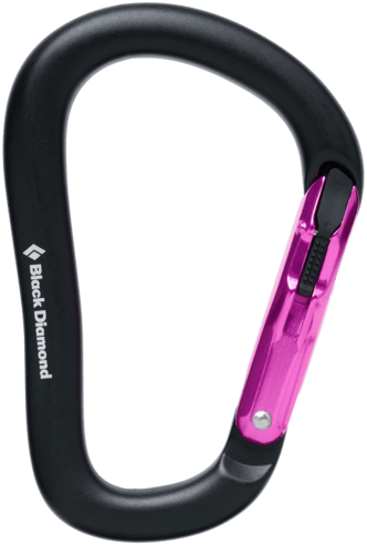 Black Diamond Rocklock Magnetron Carabiner Black Black Diamond
