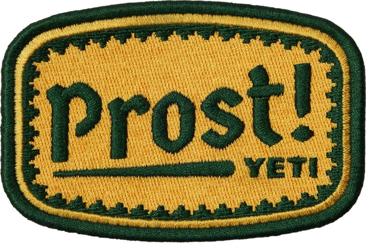 Yeti Collectors' Patches Prost Patch Yellow Yeti