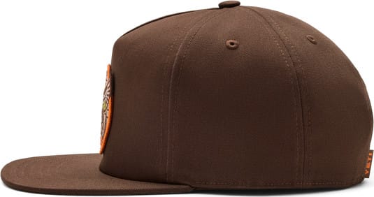 Yeti Built For The Wild Duck Flat Brim Hat Dark Brown Yeti