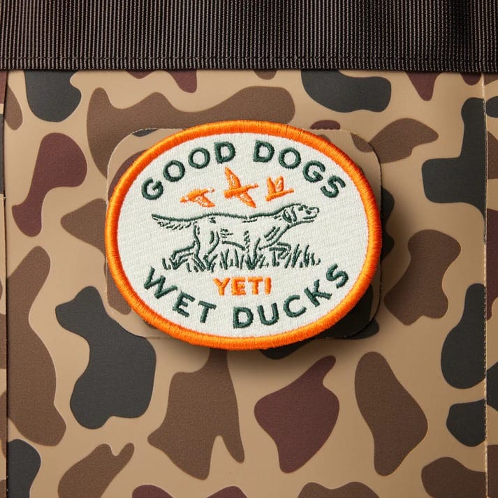 Yeti Collectors' Patches Good Dogs Patch Orange Yeti Yeti Collectors' Patches Good Dogs Patch Orange Yeti