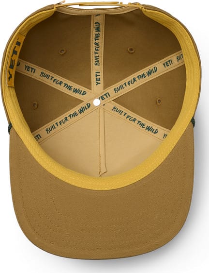 Yeti Prost! Flat Brim Rope Hat Brown Yeti