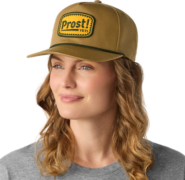Yeti Prost! Flat Brim Rope Hat Brown Yeti