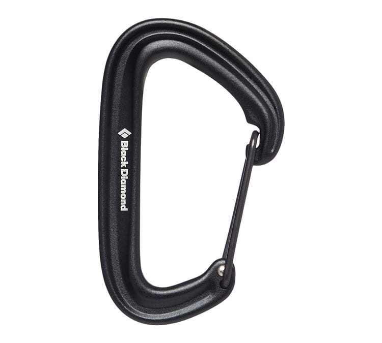 Black Diamond Litewire Carabiner Black