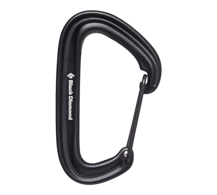 Black Diamond Litewire Carabiner Black Black Diamond