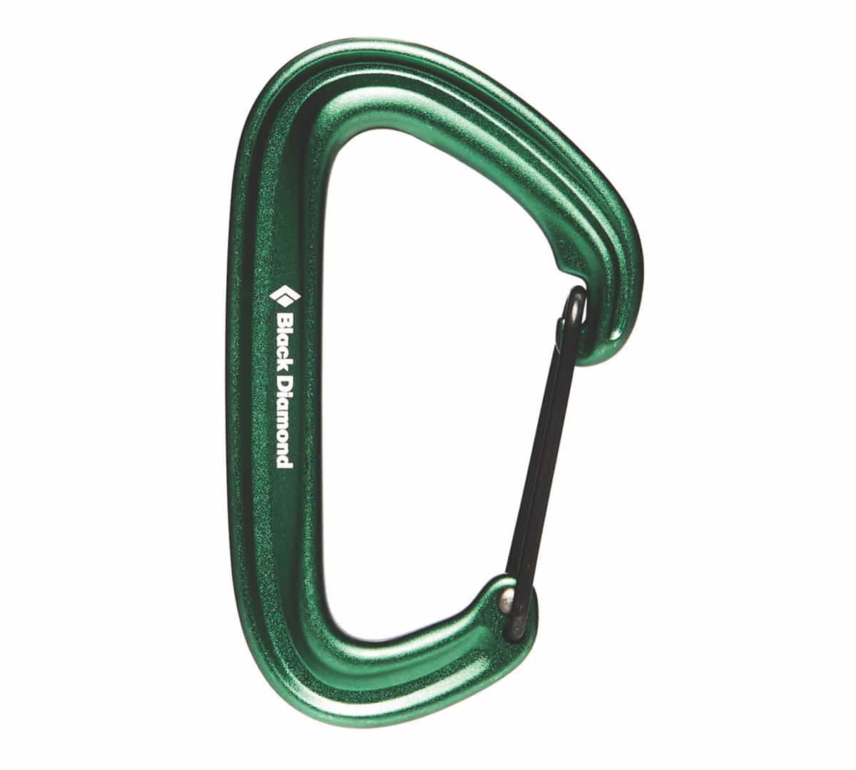 Black Diamond Litewire Carabiner Green