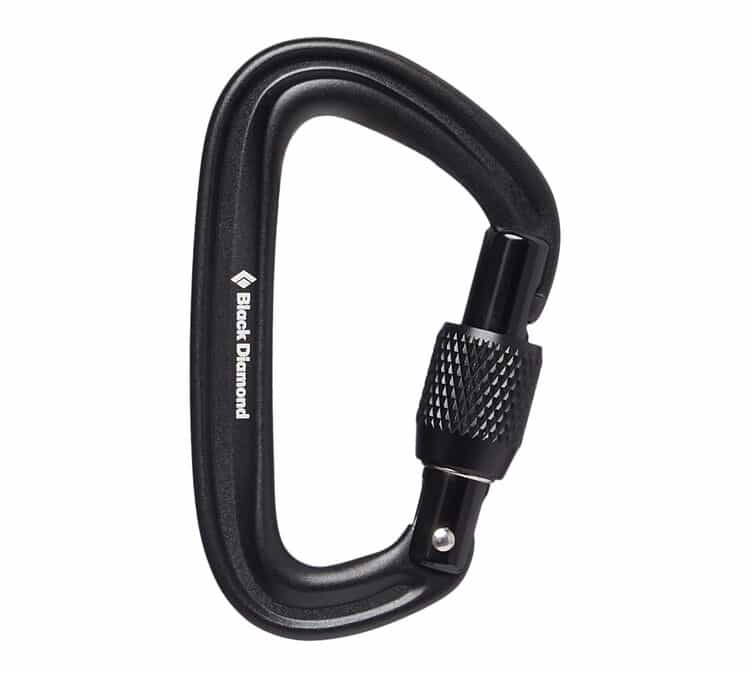 Black Diamond Liteforge Screwgate Carabiner Black