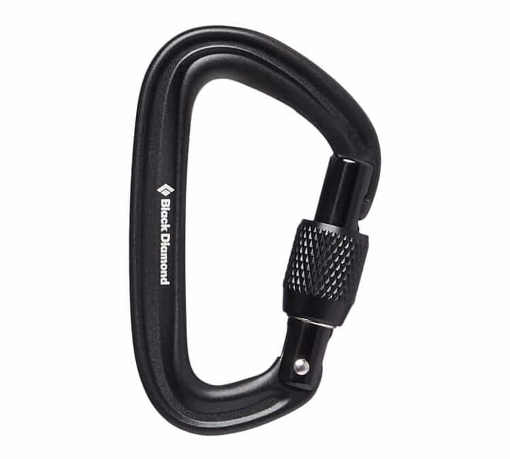 Black Diamond Liteforge Screwgate Carabiner Black Black Diamond