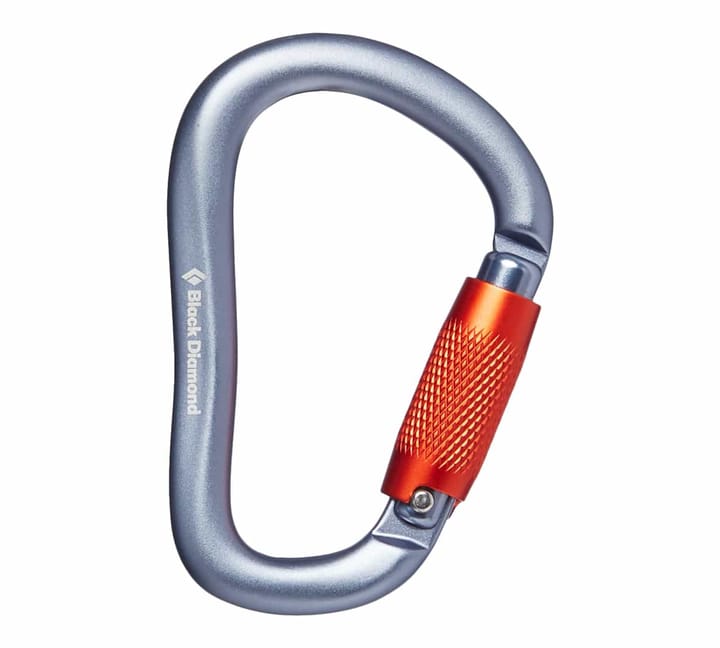 Black Diamond Rocklock Twistlock Carabiner Gray Black Diamond