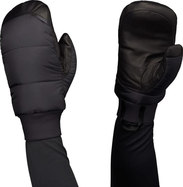 Norrøna Unisex Lyngen Down750 Mittens Caviar Black Norrøna
