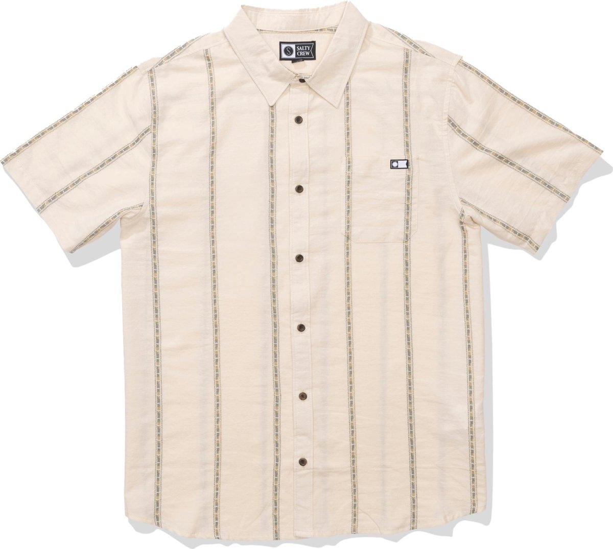 Salty Crew Men's Parker Button Up Natural