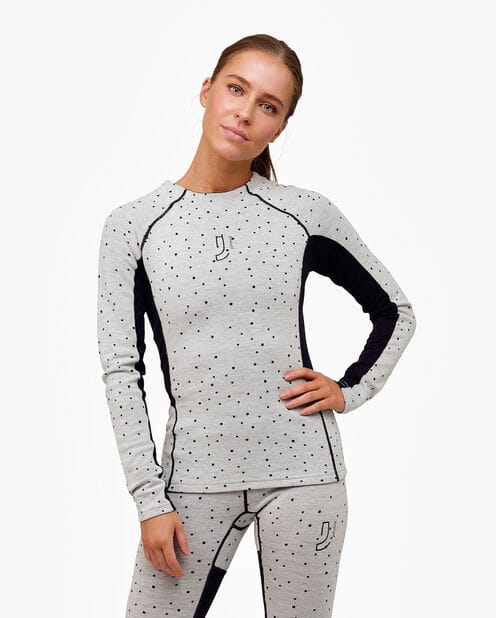 Johaug Maven Wool Long Sleeve GREYM Johaug Johaug Maven Wool Long Sleeve GREYM Johaug