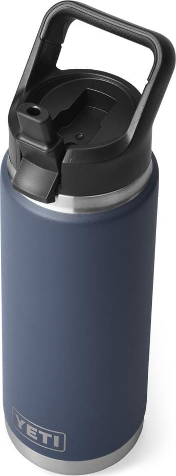 Yeti Rambler 26oz (769ml) Bottle with Straw Cap Navy Yeti