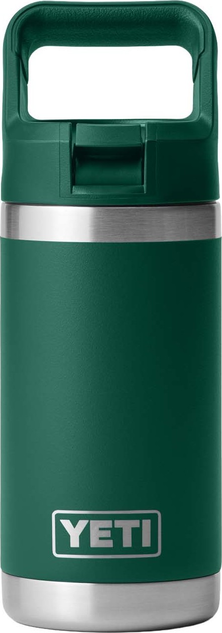 Yeti Rambler 355 ml Kids' Straw Bottle Black Forest Green Flaskor 355 ml