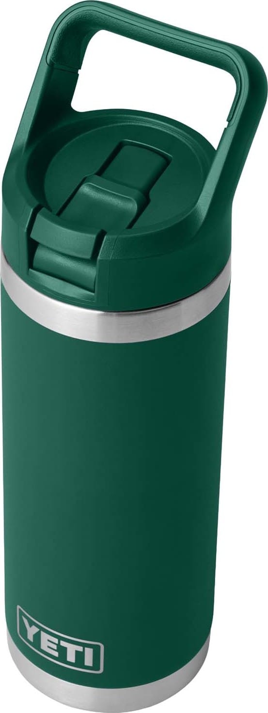 Yeti Rambler 532 ml Straw Bottle Black Forest Green Yeti