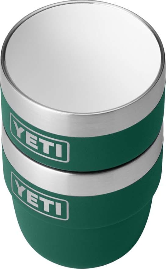 Yeti Rambler 118 ml Stackable Cups 2-pack Black Forest Green Yeti Yeti Rambler 118 ml Stackable Cups 2-pack Black Forest Green Yeti
