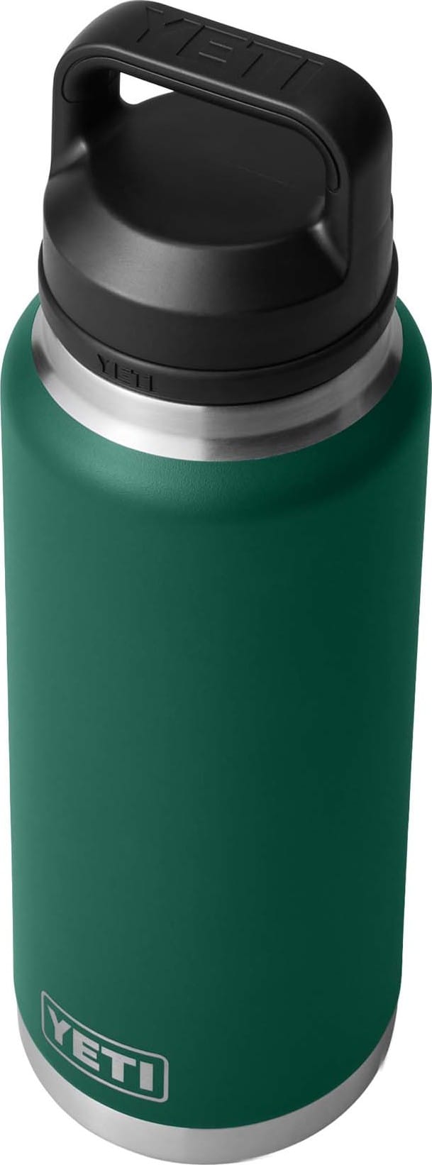 Yeti Rambler 1L Chug Bottle Black Forest Green Yeti