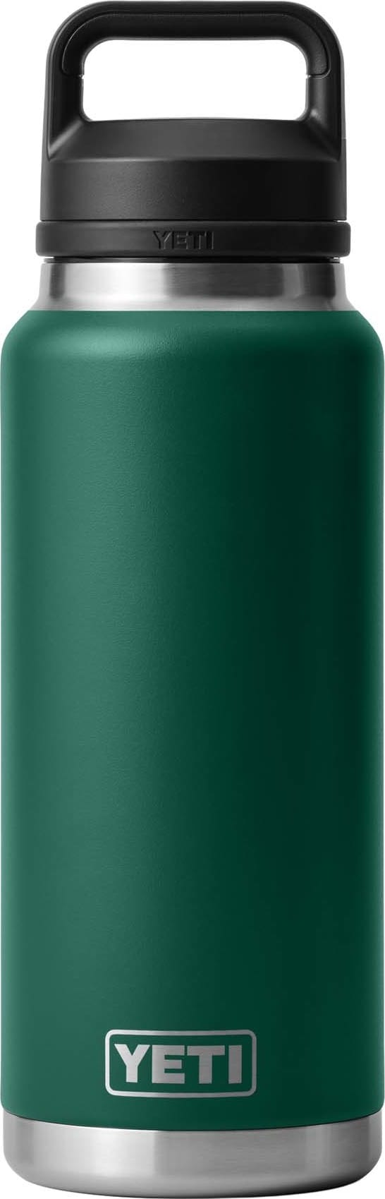 Yeti Rambler 1L Chug Bottle Black Forest Green Yeti