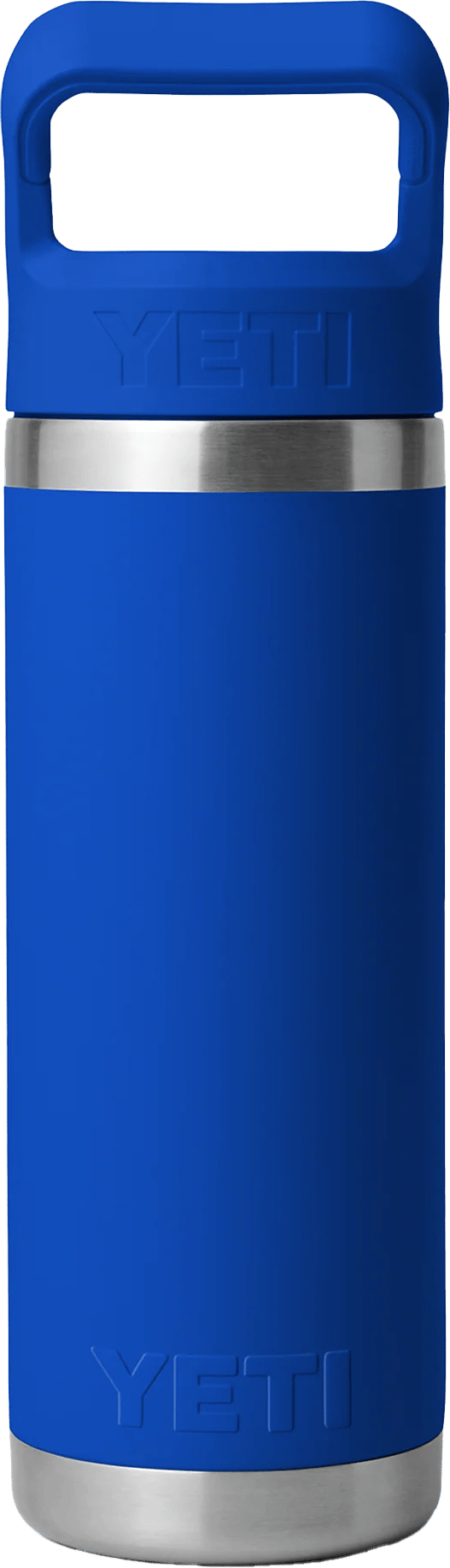 Yeti Rambler 18oz (532ml) Bottle with Straw Cap Royal Blue Yeti