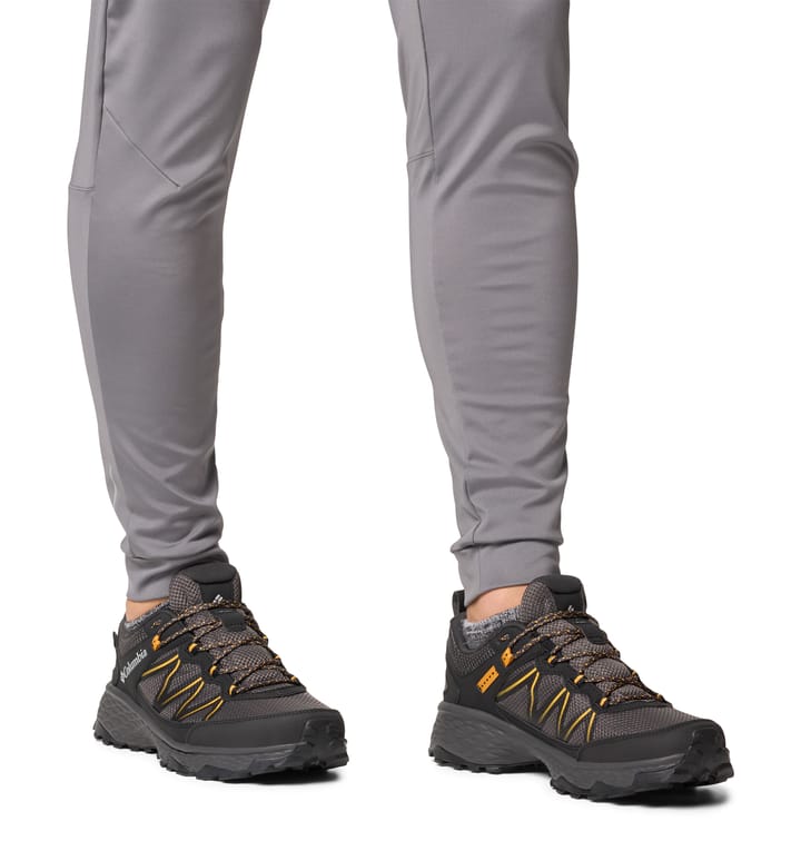 Columbia Men's Peakfreak Rush Outdry Hiking Shoe Black, Raw Honey Columbia