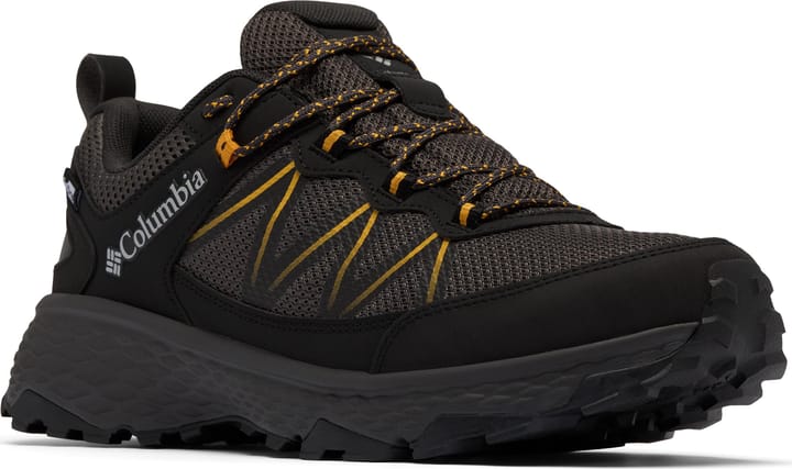 Columbia Men's Peakfreak Rush Outdry Hiking Shoe Black, Raw Honey Columbia