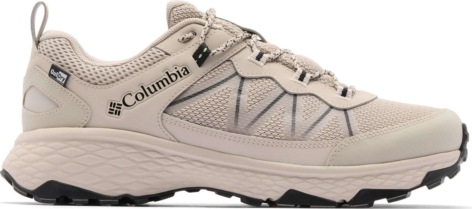 Columbia Men's Peakfreak Rush Outdry Hiking Shoe Soft Taupe, Black