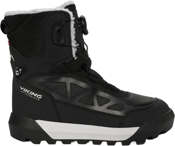 Viking Footwear Junior´s Constrictor Warm Sc Wp Boa Black Viking Footwear