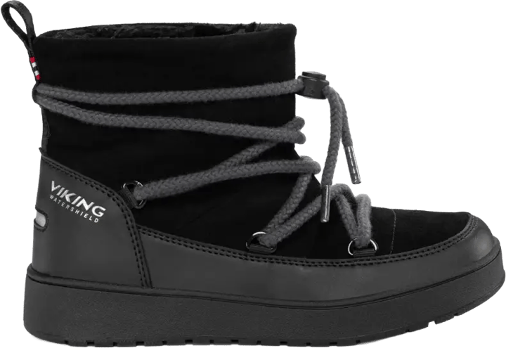 Viking Footwear Junior´s Snowcord Warm Wp Black Viking Footwear