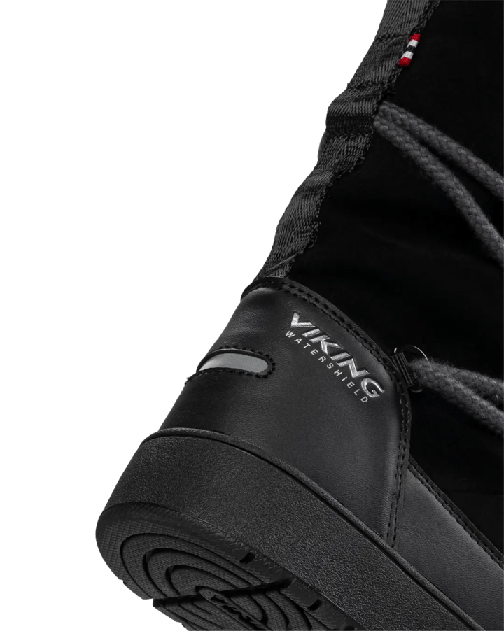 Viking Footwear Junior´s Snowcord Tall Warm Wp Black Viking Footwear