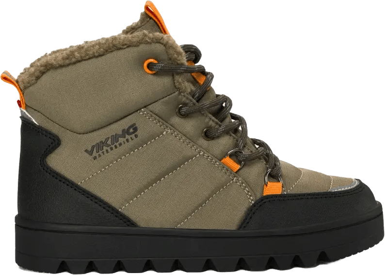 Viking Footwear Junior´s Fleek Snow Warm Wp Olive
