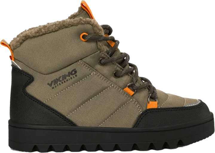Viking Footwear Junior´s Fleek Snow Warm Wp Olive Viking Footwear
