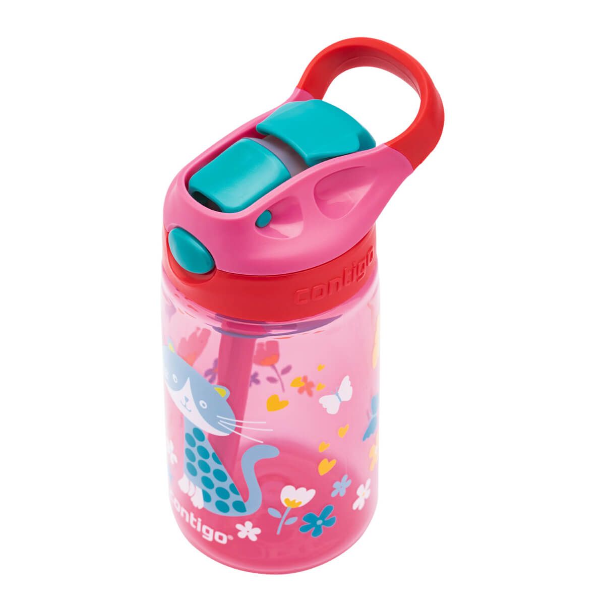 Contigo Gizmo Flip Cherry With Cat