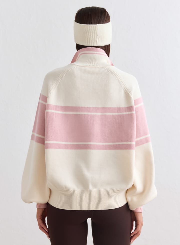 Aim'n Women's Alpine Knitted Half Zip Pink Frost Aim'n