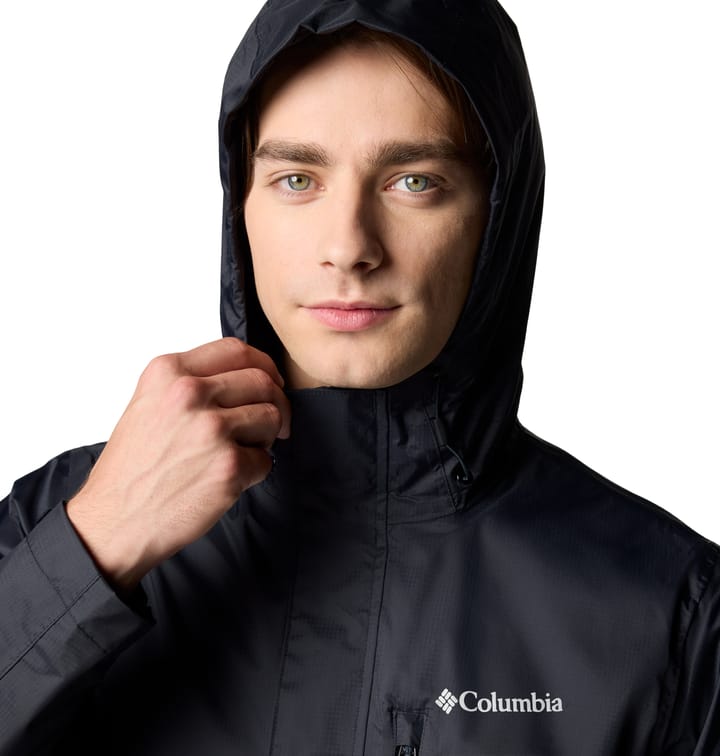 Columbia Men's Pouring Adventure III Jacket  Black Columbia