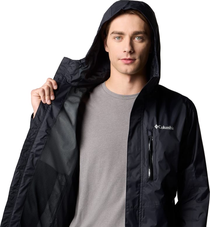 Columbia Men's Pouring Adventure III Jacket  Black Columbia