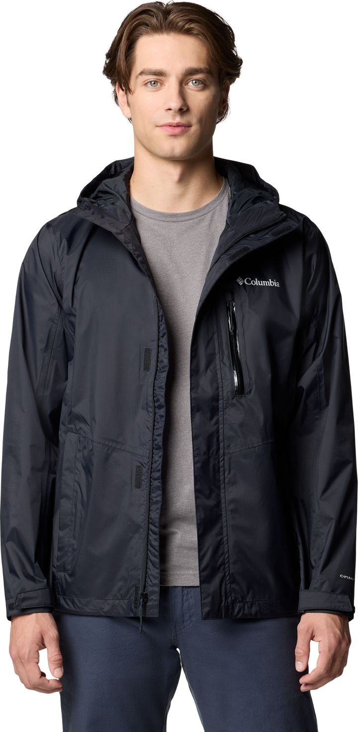 Columbia Men's Pouring Adventure III Jacket  Black Columbia