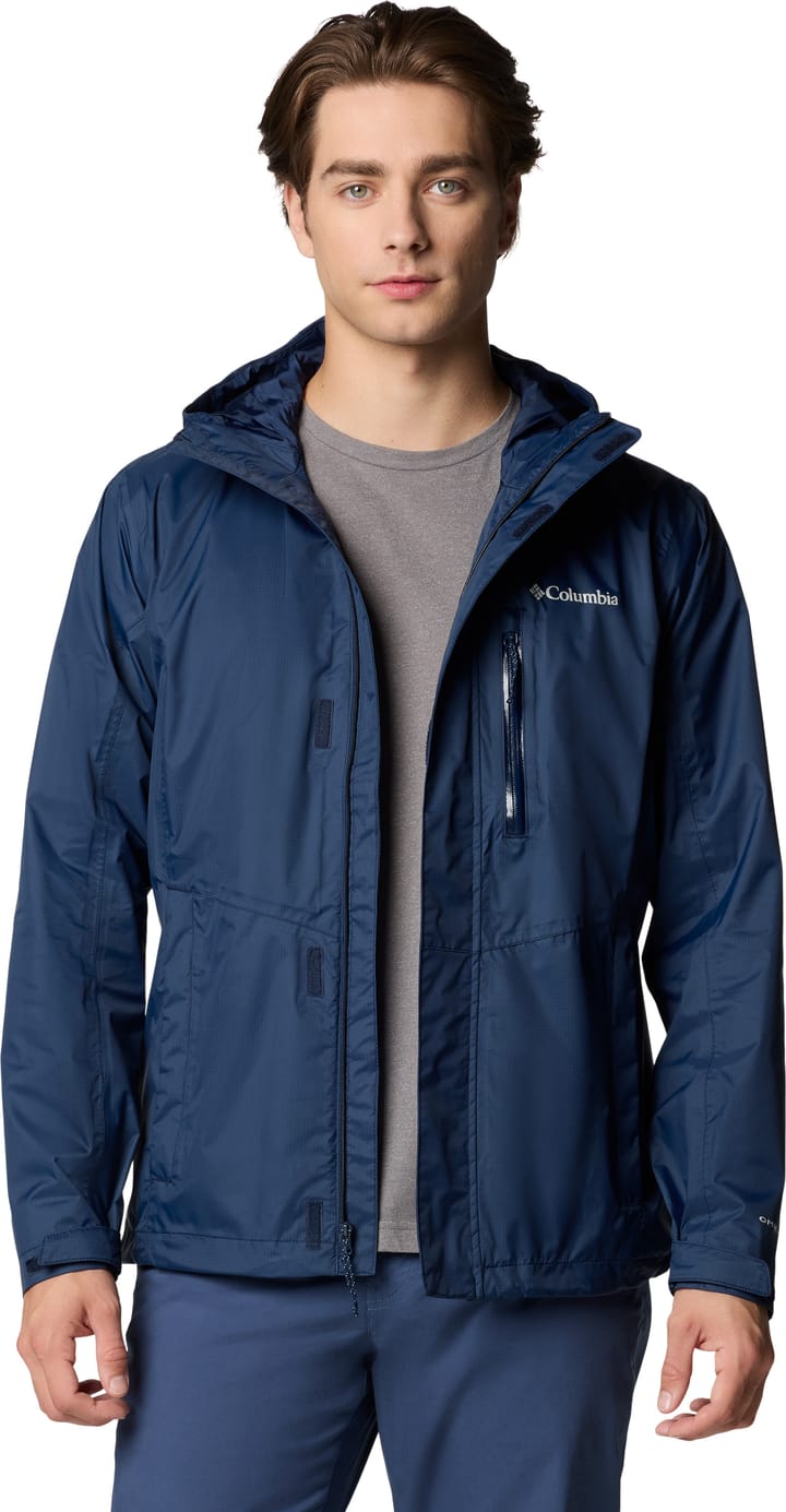 Columbia Men's Pouring Adventure III Jacket Collegiate Navy Columbia