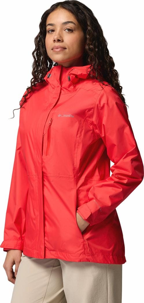 Columbia Women's Pouring Adventure lll Jacket Poppy Red Columbia