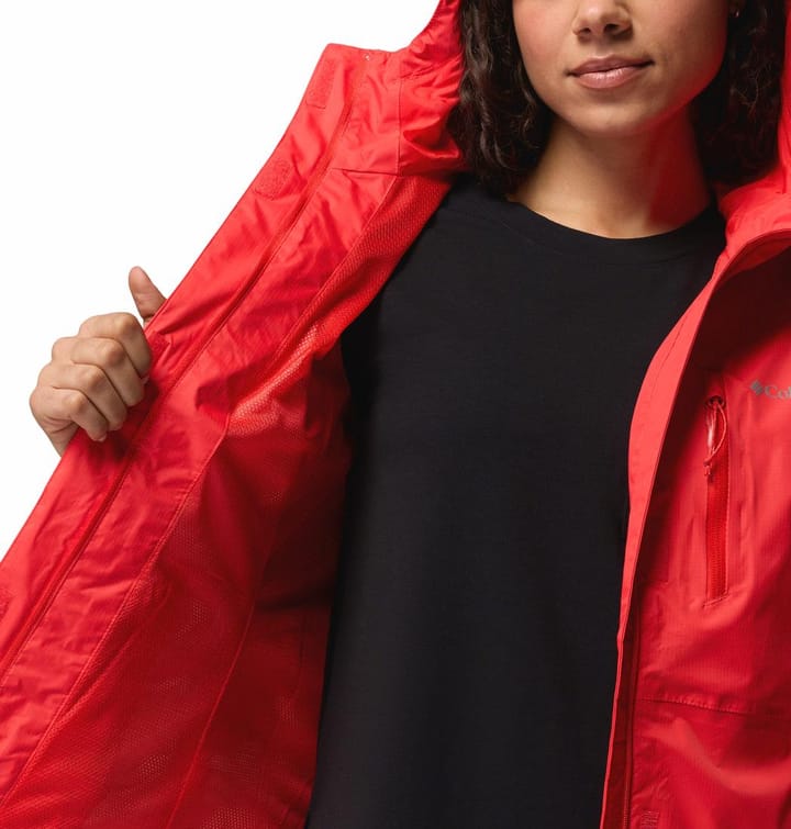 Columbia Women's Pouring Adventure lll Jacket Poppy Red Columbia