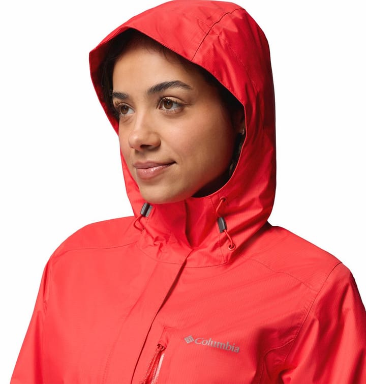 Columbia Women's Pouring Adventure lll Jacket Poppy Red Columbia