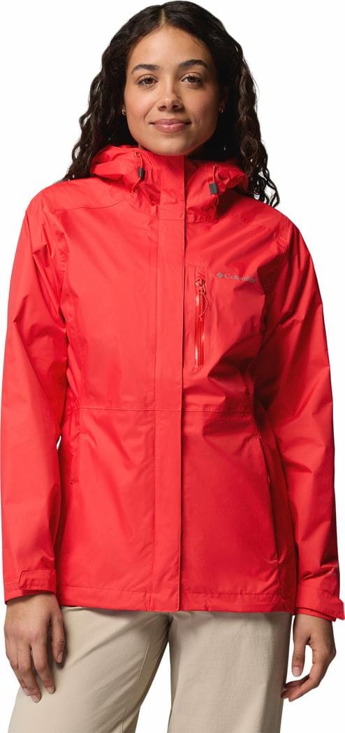 Columbia Women's Pouring Adventure lll Jacket Poppy Red Columbia