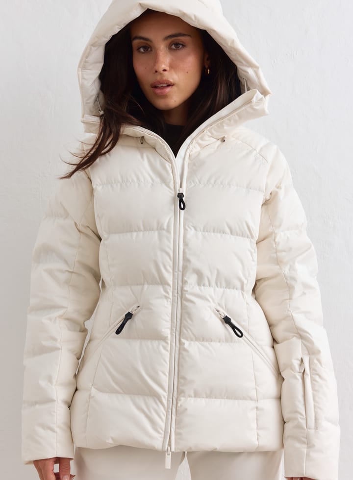 Aim'n Women's Cervinia Jacket Off White Aim'n
