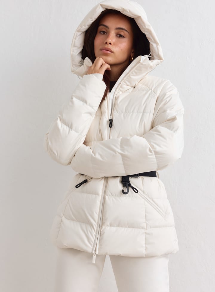 Aim'n Women's Cervinia Jacket Off White Aim'n
