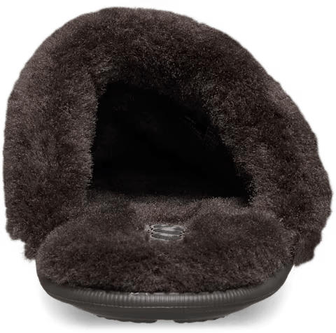 Crocs Classic Fuzz Scuff Dark Cocoa Crocs