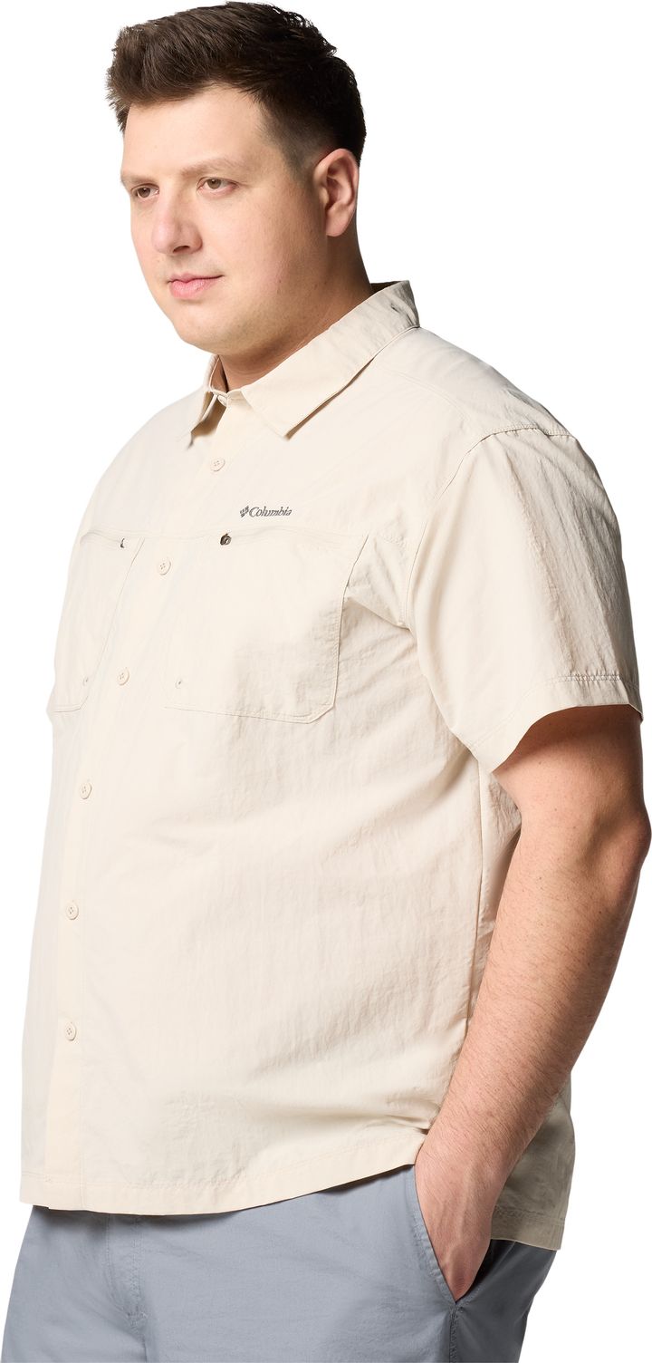 Columbia Men's Mountaindale Ss Shirt Dark Stone Columbia Men's Mountaindale Ss Shirt Dark Stone