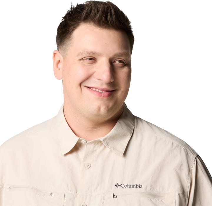 Columbia Men's Mountaindale Ss Shirt Dark Stone Columbia Men's Mountaindale Ss Shirt Dark Stone