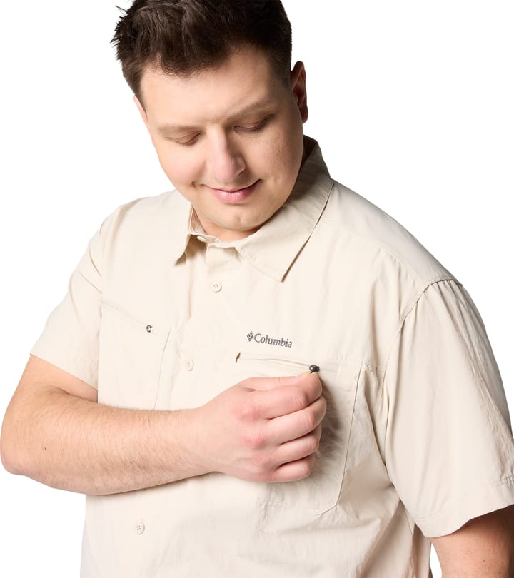 Columbia Men's Mountaindale Ss Shirt Dark Stone Columbia Men's Mountaindale Ss Shirt Dark Stone