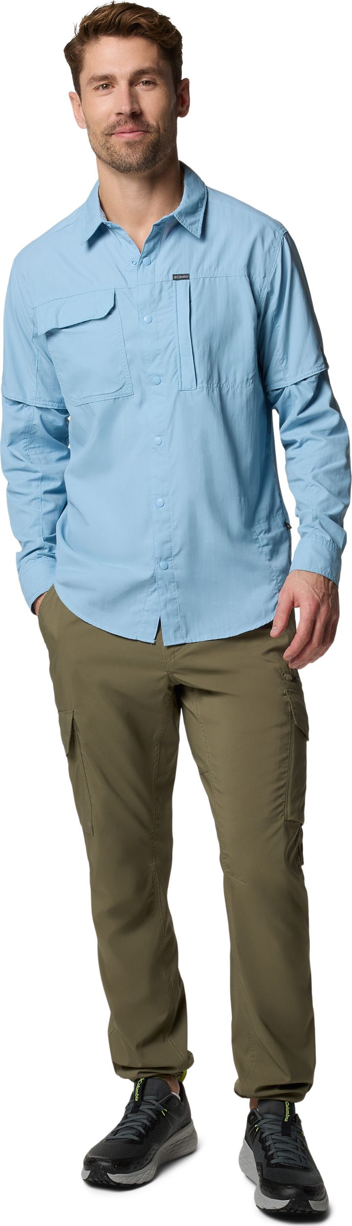 Columbia Men's Skien Valley Cargo Pant  Stone Green Columbia